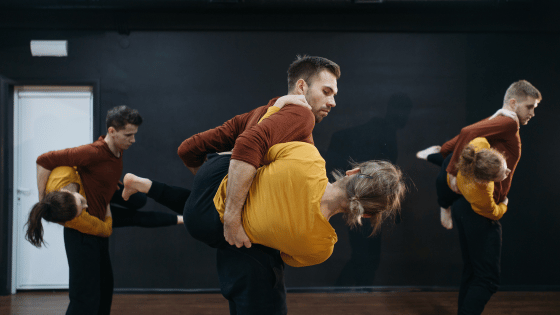 Prove per il saggio di danza
